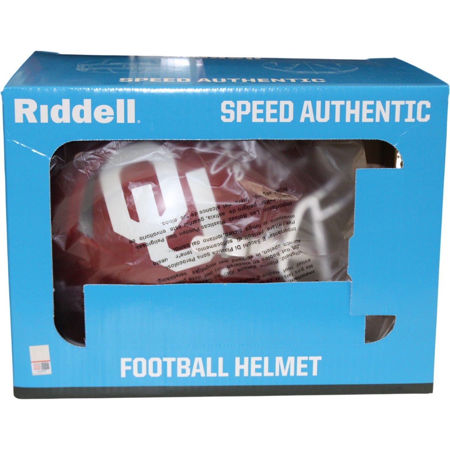 Brian Bosworth Signed Oklahoma Sooners Full Size Authentic Helmet