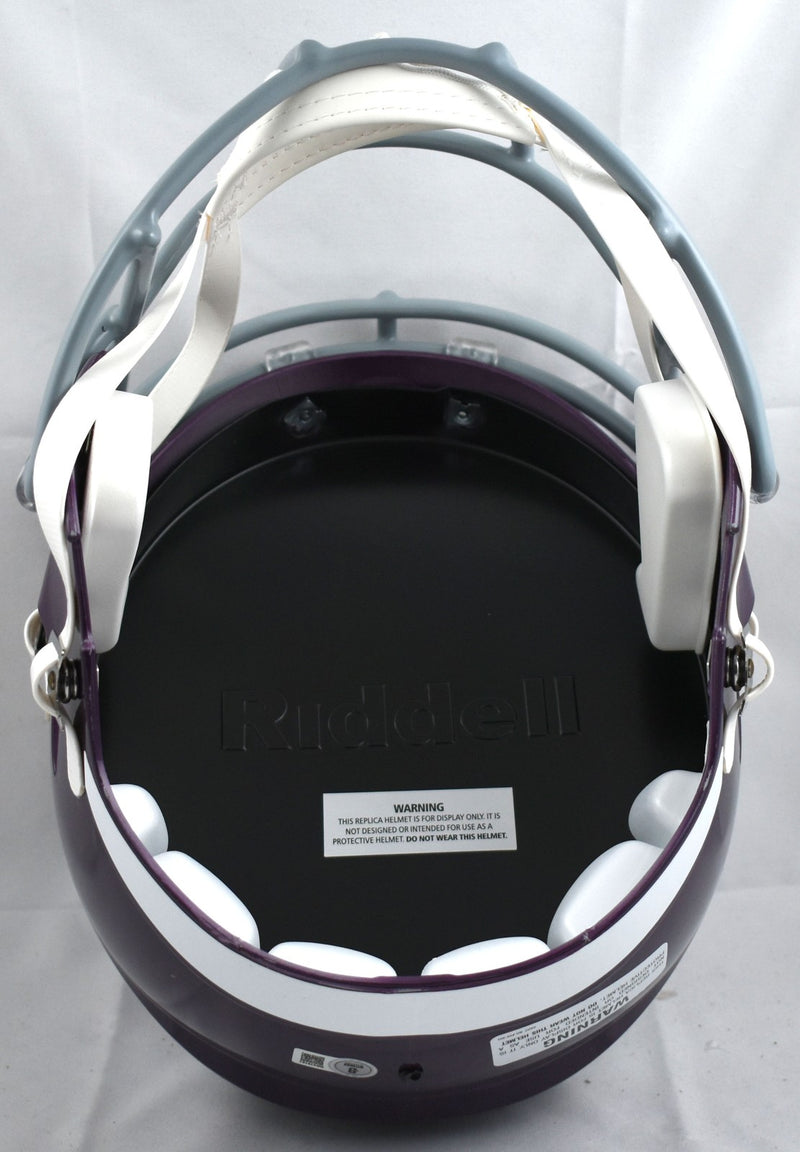 Randy Moss Signed Minnesota Vikings 1961-1979 Throwback Speed Helmet