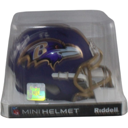 Ray Lewis Autographed Baltimore Ravens 2026 Alternate Mini Helmet
