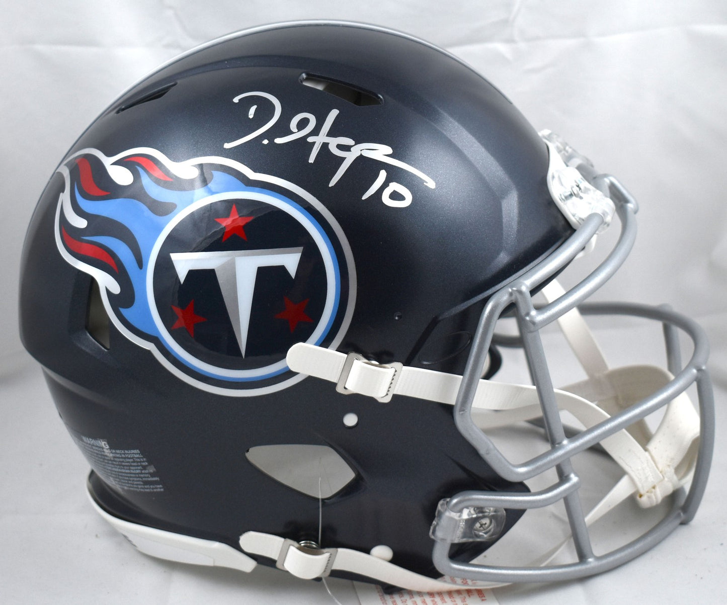 DeAndre Hopkins Signed Tennessee Titans Full Size Speed Authentic Helmet