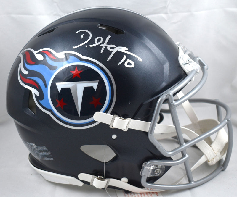 DeAndre Hopkins Signed Tennessee Titans Full Size Speed Authentic Helmet