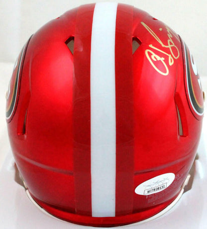 OJ Simpson Signed San Francisco 49ers Flash Speed Mini Helmet
