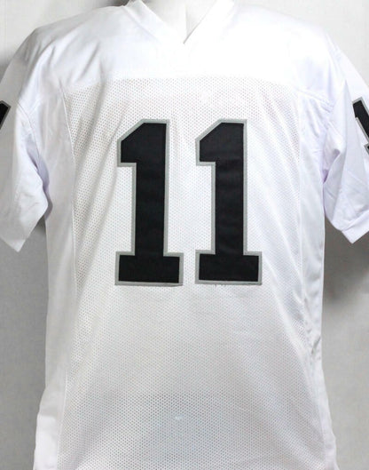 Sebastian Janikowski Autographed White Custom Football Jersey