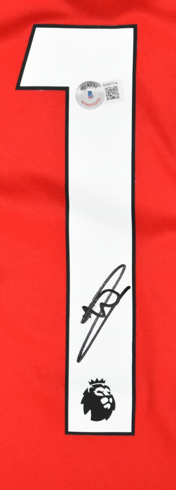 William Saliba Autographed Arsenal Home Soccer Jersey