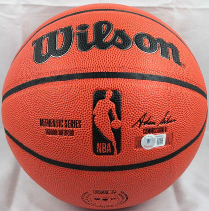 Allen Iverson Autographed Wilson Official NBA Basketball
