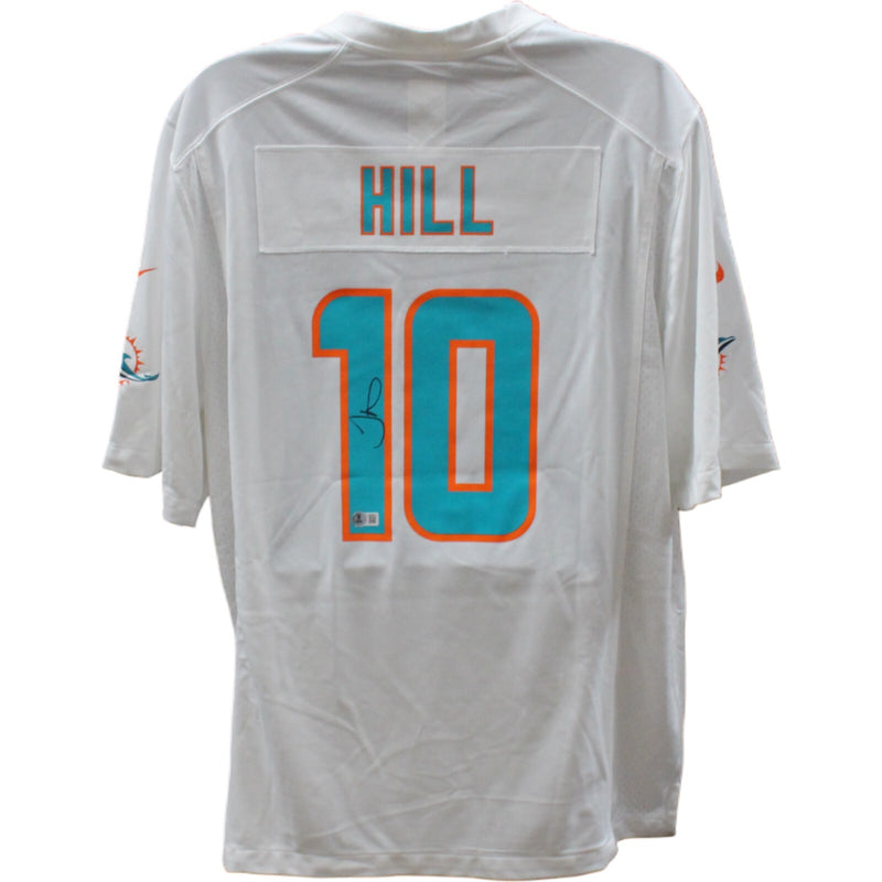 Tyreek Hill Signed Miami Dolphins White Nike Jersey
