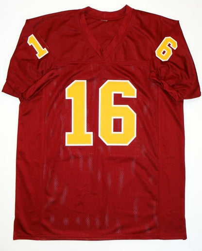 Jake Plummer Signed Arizona State Style Maroon Custom Jersey