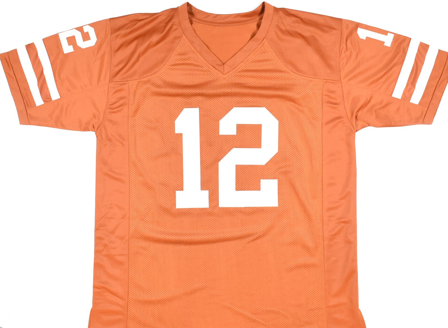 Colt McCoy Autographed Texas Longhorns Style Custom Orange Jersey