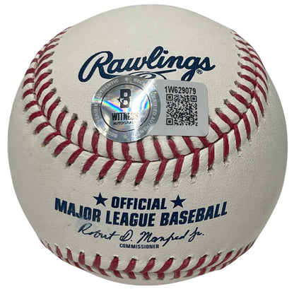 Terry Francona Signed ROMLB Baseball "Curse Reversed" Inscription BAS COA