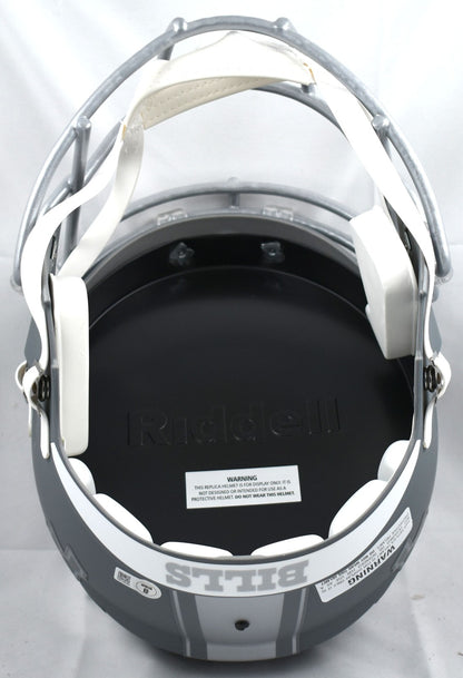 Von Miller Signed Buffalo Bills Full Size Slate Speed Replica Helmet