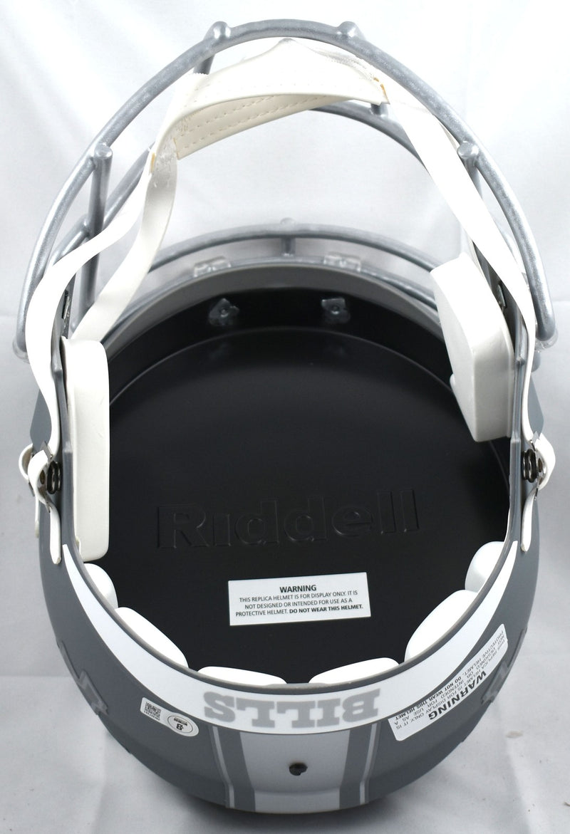 Von Miller Signed Buffalo Bills Full Size Slate Speed Replica Helmet