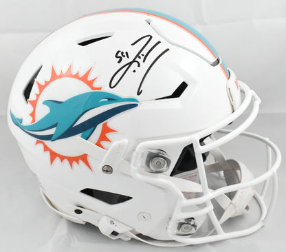 Zach Thomas Signed Miami Dolphins Full Size Speedflex Helmet
