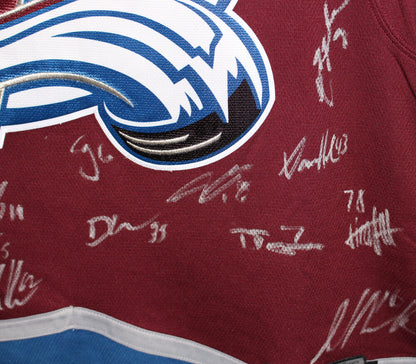 Colorado Avalanche Team Signed Fanatics Jersey (20 Autographs)