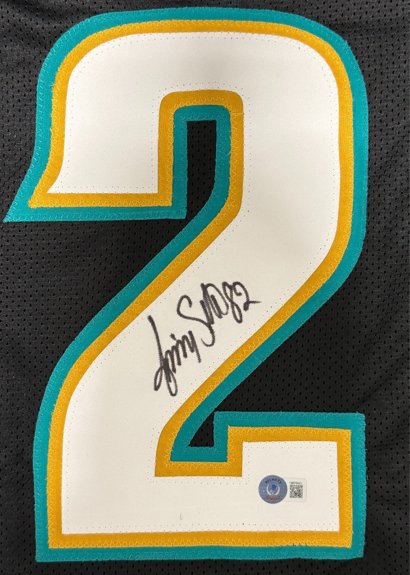 Jimmy Smith Signed Jacksonville Jaguars Custom Jersey (Beckett Witness)