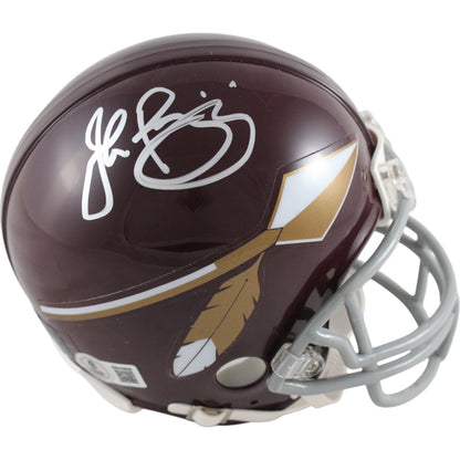 John Riggins Washington Redskins Signed Throwback VSR4 Mini Helmet