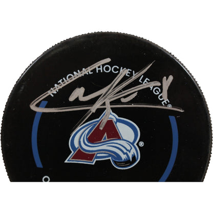 Cale Makar Autographed Colorado Avalanche Official Puck