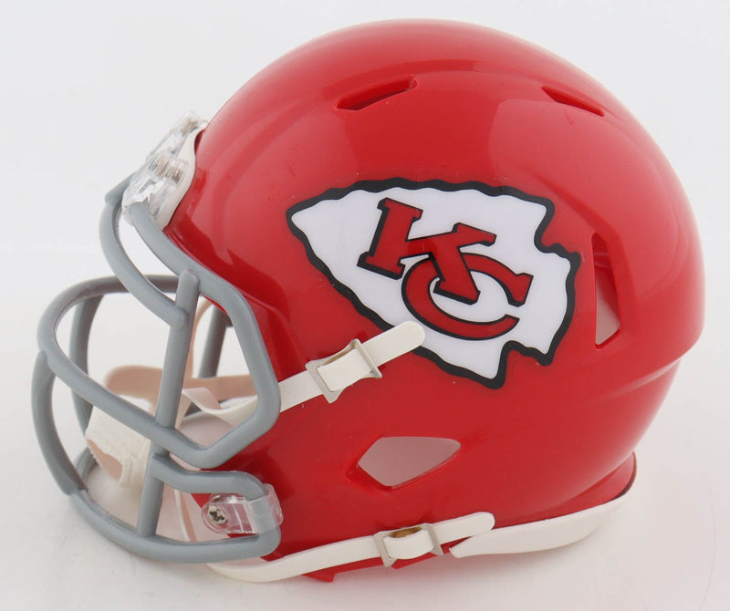 Warren Moon Signed Kansas City Chiefs Mini Helmet
