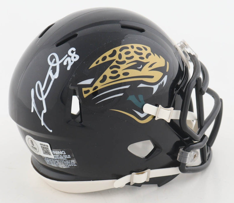 Fred Taylor Jacksonville Jaguars Autographed Speed Mini Helmet