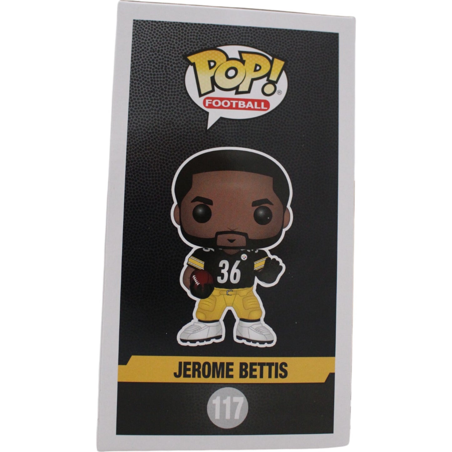 Jerome Bettis Signed Pittsburgh Steelers Funko Pop! with "Bus" Inscription