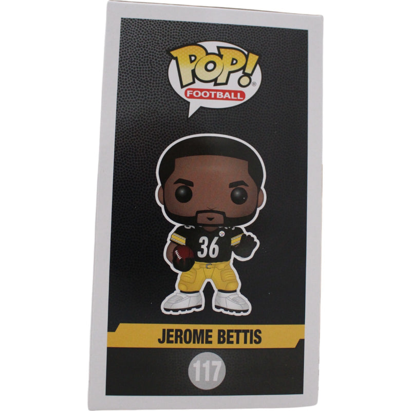 Jerome Bettis Signed Pittsburgh Steelers Funko Pop! with "Bus" Inscription