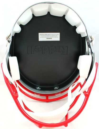 Ezekiel Elliott Signed Ohio State Buckeyes Full Size Flash Speed Helmet