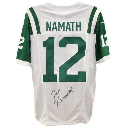 Joe Namath Autographed New York Jets White Nike Vapor Jersey