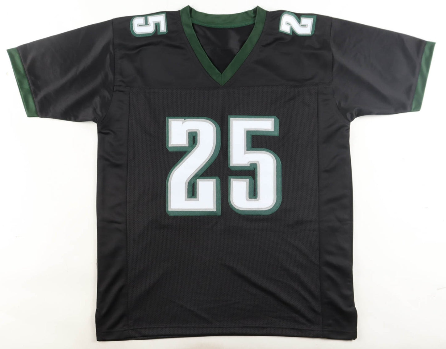 LeSean McCoy Signed Philadelphia Eagles Black Custom Jersey (JSA COA)