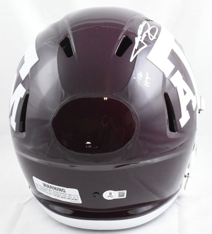 Johnny Manziel Signed Texas A&M Full Size Speed Helmet