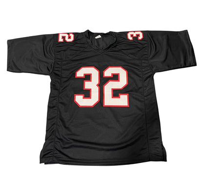 Jamal Anderson Signed Atlanta Falcons Custom Football Jersey BAS
