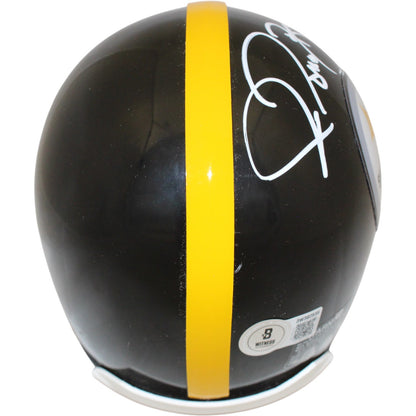 Jerome Bettis Pittsburgh Steelers Signed VSR4 Mini Helmet HOF