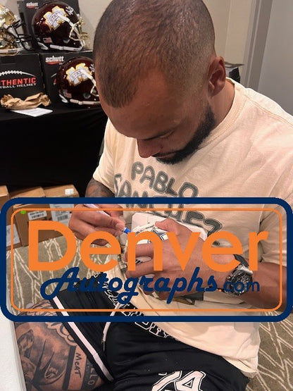 Dak Prescott Signed Dallas Cowboys 2024 Salute to Service Mini Helmet