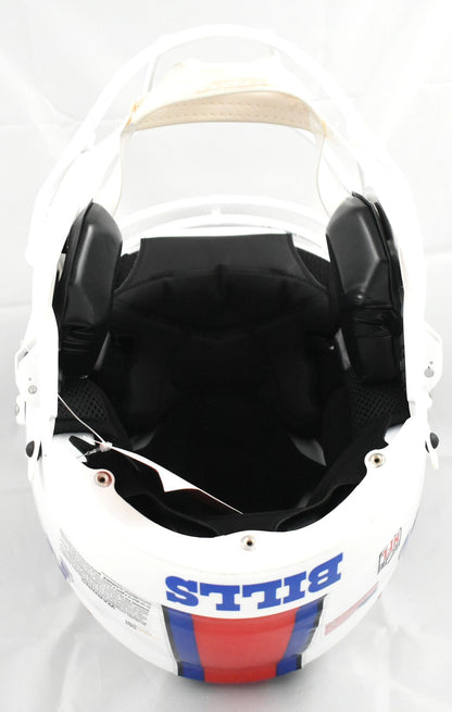 James Cook Autographed Buffalo Bills Full Size Speedflex Helmet - Red