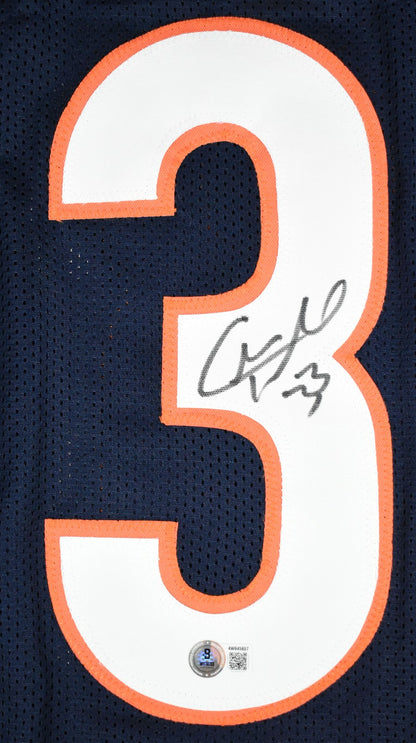Charles Tillman Autographed Chicago Bears Custom Blue Jersey