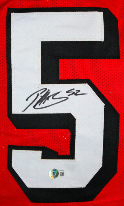Patrick Willis Autographed San Francisco 49ers Red Shadow Jersey