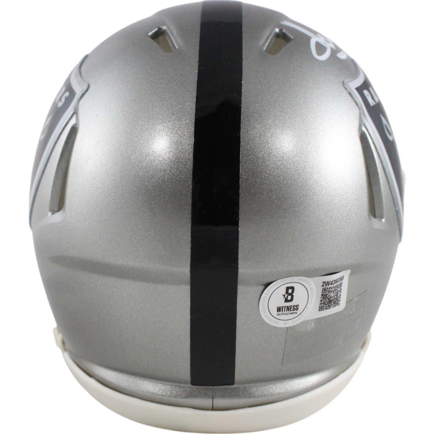 Howie Long Signed Las Vegas Raiders Flash Alternate Mini Helmet