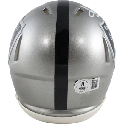 Howie Long Signed Las Vegas Raiders Flash Alternate Mini Helmet