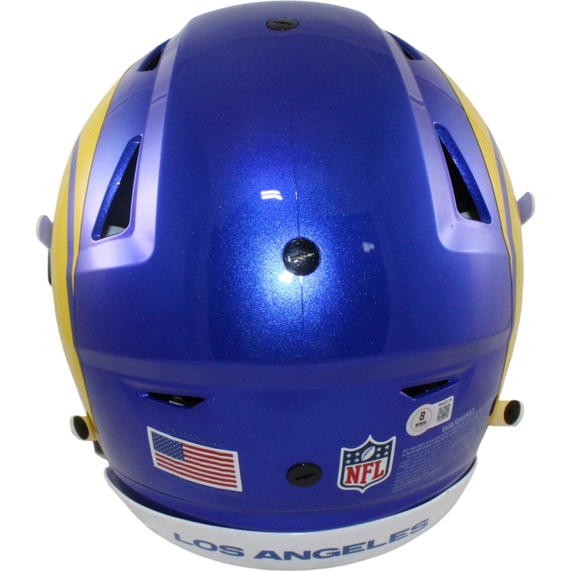 Davante Adams Signed Los Angeles Rams Authentic SpeedFlex Helmet