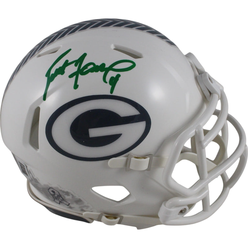 Brett Favre Autographed Green Bay Packers 2024 STS Mini Helmet