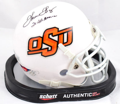 Thurman Thomas Autographed Oklahoma State Cowboys Mini Helmet