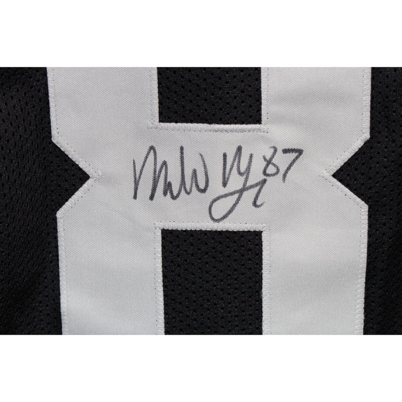Michael Mayer Autographed Pro Style Black Jersey (Beckett BAS)