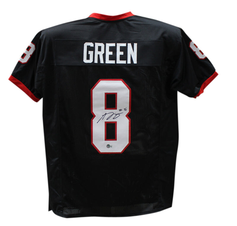 AJ Green Signed Georgia Bulldogs College Style Jersey - Black XL