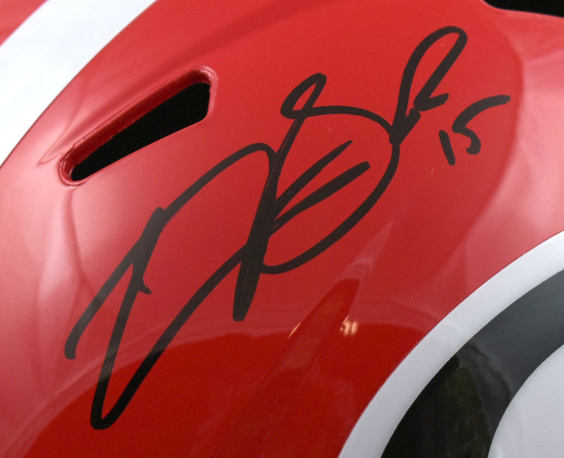 Carson Beck Signed Georgia Bulldogs Full Size Speed Helmet