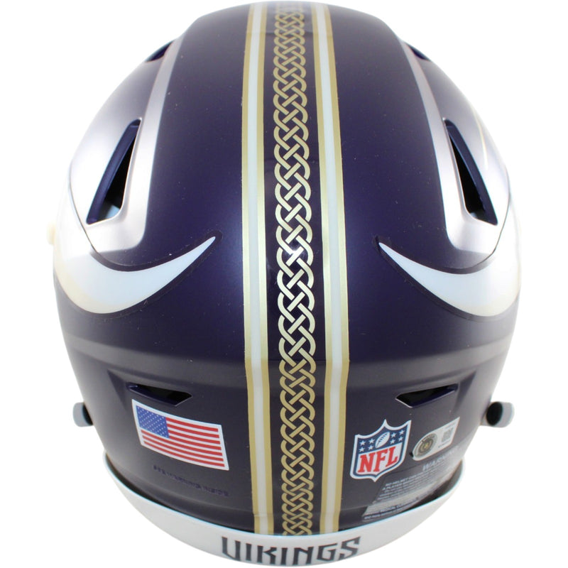 Adrian Peterson Signed Minnesota Vikings Speedflex Rivalries Helmet