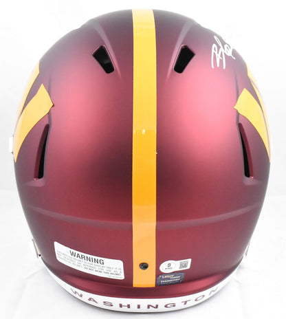 Brian Robinson Jr. Signed Washington Commanders Full Size Speed Helmet