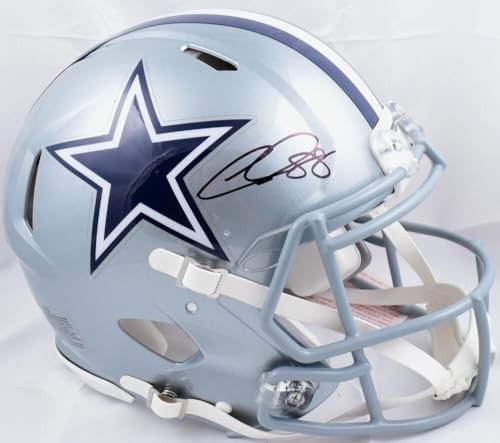 CeeDee Lamb Signed Dallas Cowboys Full Size Speed Authentic Helmet
