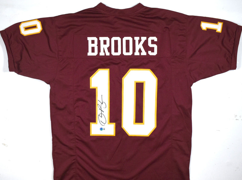 Derrick Brooks Autographed Maroon College Style Jersey