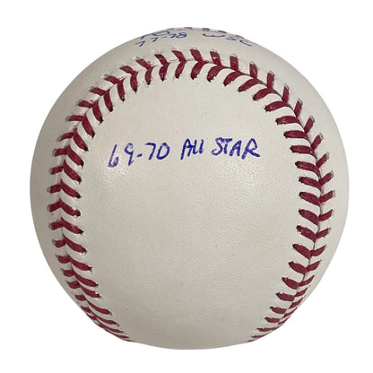 Roy White Signed New York Yankees Official MLB Baseball (3 Inscriptions)