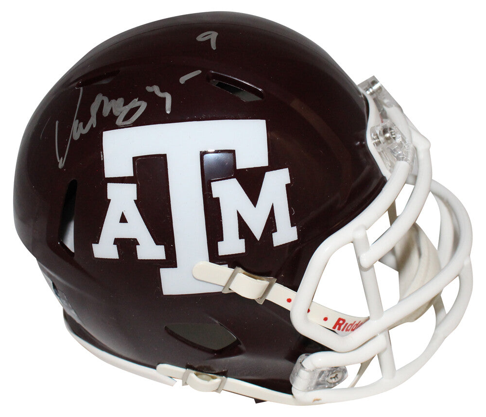 Dat Nguyen Autographed Texas A&M Aggies Maroon Speed Mini Helmet