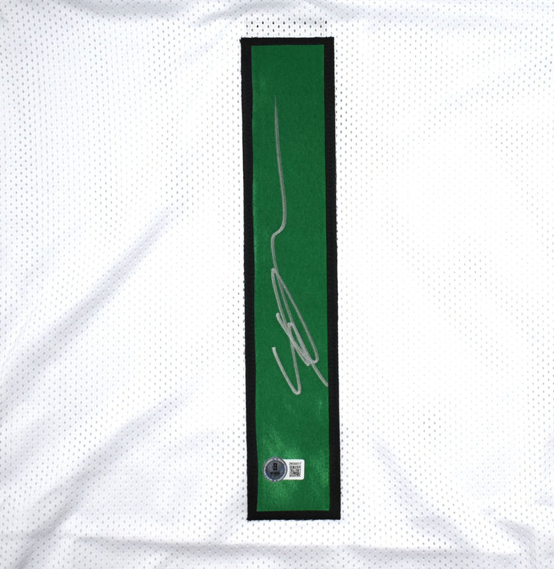 Ahmad Sauce Gardner Signed New York Jets White Custom Jersey