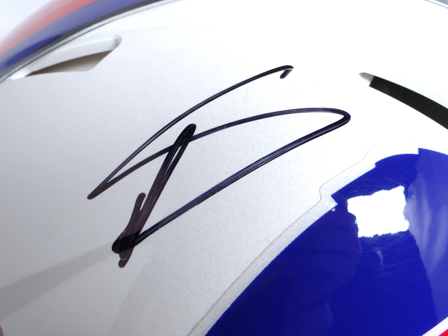 Stefon Diggs Autographed Buffalo Bills Full Size Speed Authentic Helmet